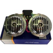 Сигнал мембранный (диск) W -1047, 12V хром 155мм уп. 6 шт