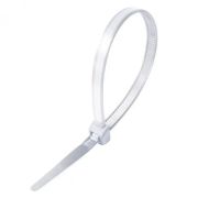 ХОМУТ нейлон-4х250 -бел 1008/007*100уп в кор10 уп