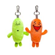 Брелок для ключей две Эмоции-веселая Пара №1, 2 шт