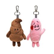 Брелок для ключей две Эмоции-веселая Пара №2 (2шт)