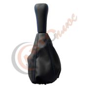 Ручка КПП КОЖ/ЗАМ  ЛЮКС 2108-2109 с синей отстрочкой