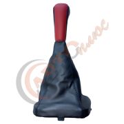 Ручка КПП с кожаным чехлом NEW 2110-12 красный язык