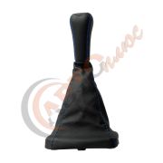 Ручка КПП КОЖ/ЗАМ  ЛЮКС 2114-2115 с синей отстрочкой