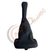 Ручка КПП с чехлом (натуральная кожа) 2110 черная