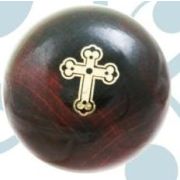 Ручка КПП дерево лак ДАВ УНИВЕРСАЛЬНАЯ -20-  КРЕСТ, уп.10 шт