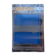 Оплетка руля на шнуровке перфорированная (M) 37-38см (в блистере) синяя, уп.10 шт