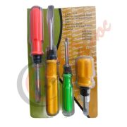 Набор двухсторонних отверток ОТ-015 (4пр) в блистере уп. 100 шт