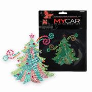 Наклейка СТИКЕР  PHANTOM PH5967 СТРАЗЫ елочка нарядная