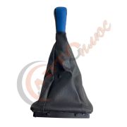 Ручка КПП с кожаным чехлом ПРИОРА синяя