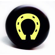 Ручка руля дерево лак лентяйка ДАВ -1-  ПОДКОВА, уп.10 шт