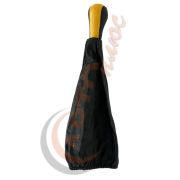 Ручка КПП с кожаным чехлом 2101-07 желтая