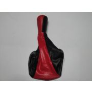 Ручка КПП с кожаным чехлом 2114 с рамкой красная