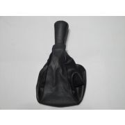 Ручка КПП с кожаным чехлом 2114 с рамкой серая