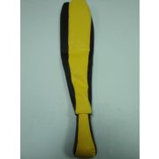 Ручка КПП с кожаным чехлом ГАЗель желтая