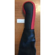 Ручка КПП с кожаным чехлом ГАЗель красная