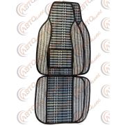 Накидки  БАМБУК универсальные , бело-черные SC-230 пара  2 шт