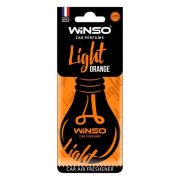 Ароматизатор WINSO light card пластинка с пропиткой Апельсин 38170 уп 50 шт