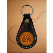 Брелок для ключей КАПЛЯ -AUDI (кожа)