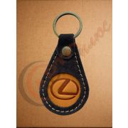 Брелок для ключей КАПЛЯ - LEXUS (кожа)