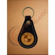 Брелок для ключей КАПЛЯ -  BMW (кожа)