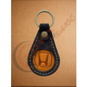 Брелок для ключей КАПЛЯ -  HONDA (кожа)