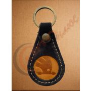 Брелок для ключей КАПЛЯ - SKODA (кожа)