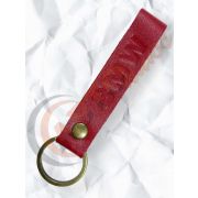 Брелок для ключей ЛЮВЕРС Красный BMW (кожа)