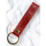 Брелок для ключей ЛЮВЕРС-Красный HONDA (кожа)