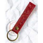 Брелок для ключей ЛЮВЕРС-Красный LADA (кожа)