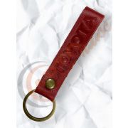 Брелок для ключей ЛЮВЕРС-Красный TOYOTA (кожа)