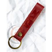Брелок для ключей ЛЮВЕРС-Красный ГАЗ (кожа)
