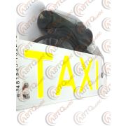 Табло TAXI DP-251 неоновый малый штекер в прикуриватель БЕЛЫЙ