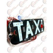 Табло TAXI диодный-158/1, удлиненный штекер в прикуриватель   КРАСНЫЙ