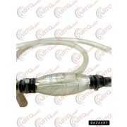 Шланг с грушей для перелива топлива СИЛИКОН