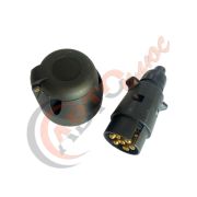 Электро-разъем пара для легкового а/м (пластик)