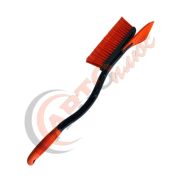 Щетка-сметка автомобильная со скребком ZJSB-11 длина 59см, ширина скребка 10см, длина щетины 5см