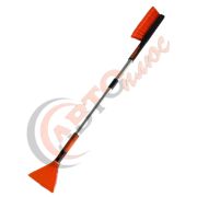 Щетка-сметка автомобильная со скребком ZJSB-19 телескоп  длина 74,5-97,5см