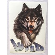 Наклейка  - Дикий волк уп. 100 шт