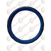 Оплетка руля ВК 60223 ЭКОКОЖА (M) 37-39см черно/синяя  уп. 25 шт