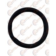 Оплетка руля ВК 71504   ЭКОКОЖА (M) 37-39см черная с красно-синей строчкой  уп. 25 шт