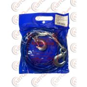 Трос буксировочный TD009 5,0т металлический 8 мм