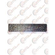 Рамка с защелкой без надписи белая трехсоставная уп. 30 шт