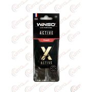 Ароматизатор WINSO X Active пластинка с пропиткой Peach