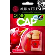 Ароматизатор  AURA FRESH Bio Cap флакон с деревянной крышкой Cherry 6мл  уп 20 шт