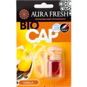 Ароматизатор  AURA FRESH Bio Cap флакон с деревянной крышкой Vanilla 6мл уп 20 шт