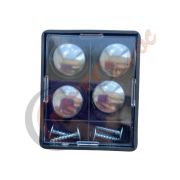 Болт-саморез номера нержав  комплект 4 шт