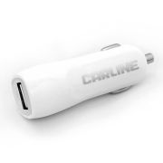 Адаптер -зарядка CARLINE 1 USB ch -1uw (1А 12/24V) белый, в блистере