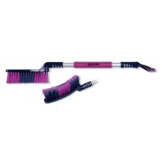 Щетка-сметка со скребком СА-74 мягкая ручка 52см   уп 12 шт