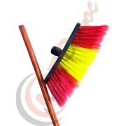 Швабра автомобильная 15 см  6 ряд. с деревянной рукояткой уп. 50 шт