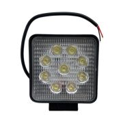 Фара светодиодная  K0727/1007-27W FLOOD (ближн) квадратная желтая 1шт